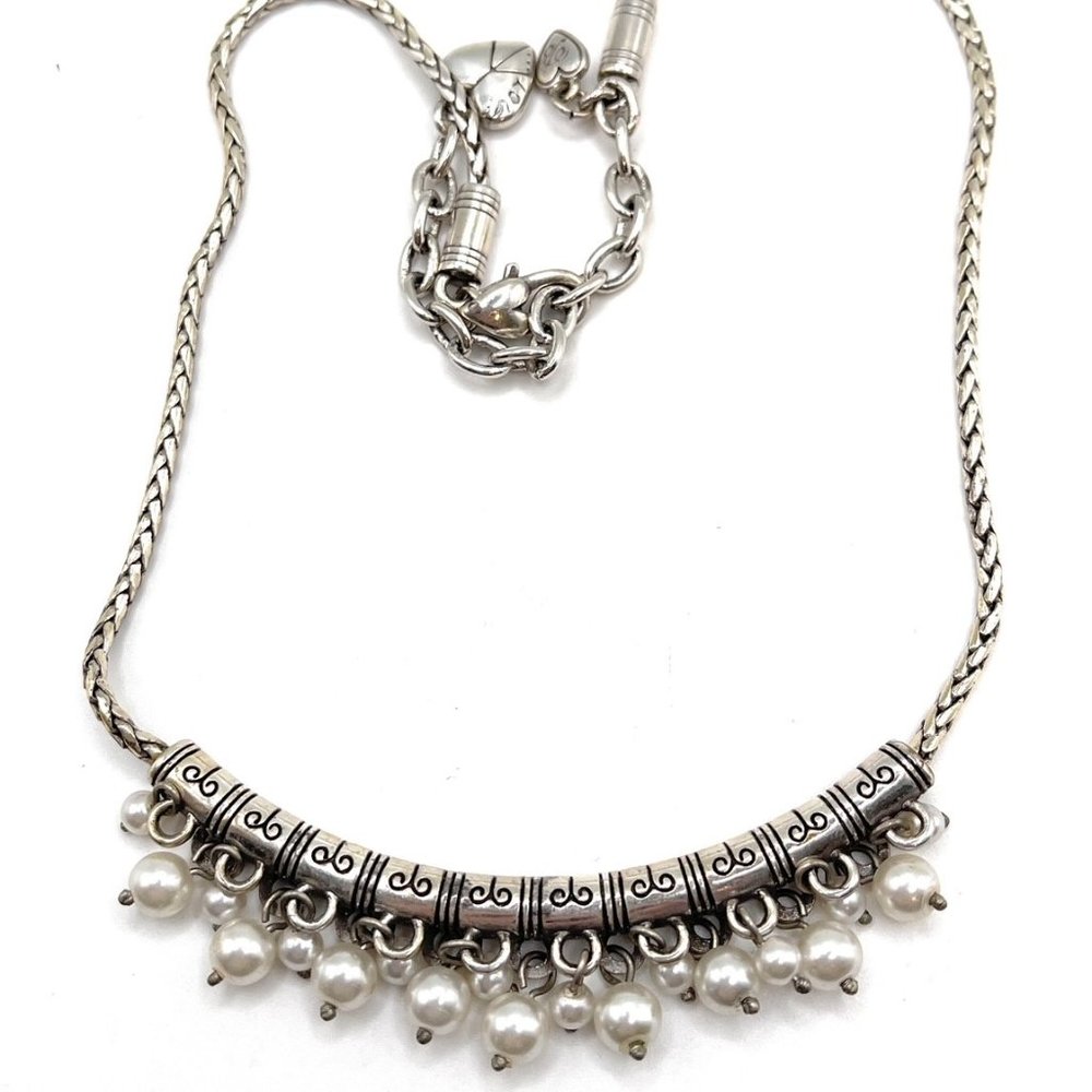 Brighton Pearl Collar Necklace -1619